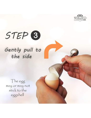 Cortador de Huevos NobleEgg de Acero Inoxidable - Semi Automático