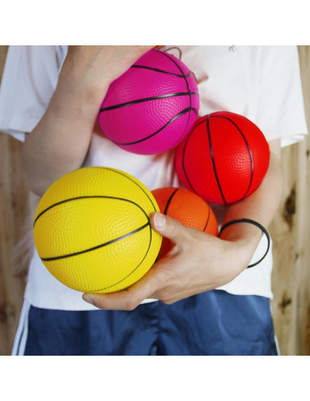 18 Piezas Mini Balones de Baloncesto 12,7 cm Oleitodh