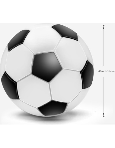 Pelotas de Fútbol de Mesa DUMEALAGR 36mm 8 Piezas