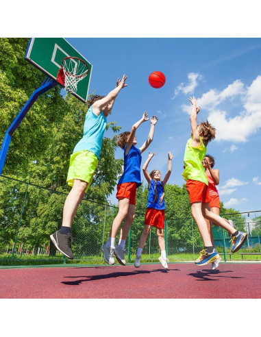 18 Piezas Mini Balones de Baloncesto 12,7 cm Oleitodh
