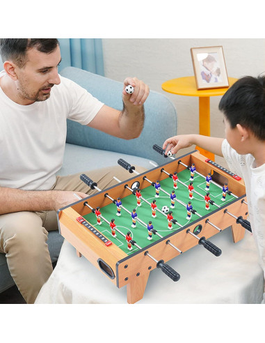 Pelotas de Foosball TOSAMZOO 36mm Paquete de 6 Blanco y Negro