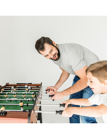 Pelotas de Foosball TOSAMZOO 36mm Paquete de 6 Blanco y Negro