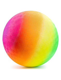 Pelota de Patio Arcoíris Bedwina 21.5 cm Inflable
