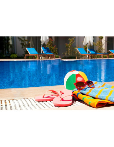 Paquete de 12 Pelotas de Playa Inflables Big Mo Multicolor