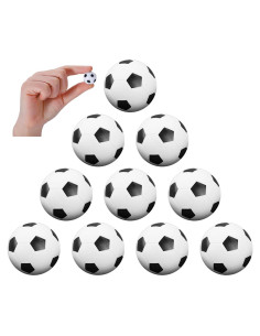 Paquete de 10 Pelotas de Foosball CIGOCIVI 2,03 cm ABS