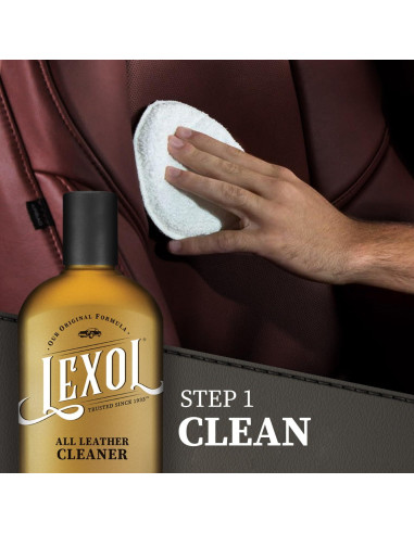 Kit de Cuidado de Cuero Lexol 16.9 oz - Limpiador y Acondicionador