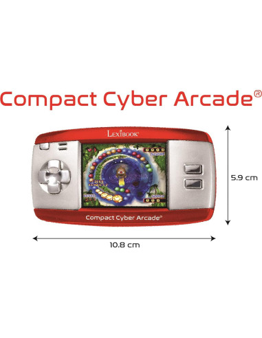 Consola de Juegos Portátil Lexibook JL2375RD, 250 Juegos