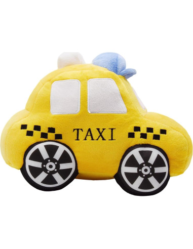 Taxi de Peluche YONLIT 26.9 cm Suave y Esponjoso