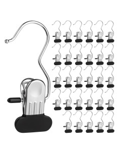 Pinzas de Ropa AAPPD 30 Piezas Clips de Acero Inoxidable
