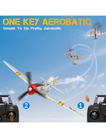 Avión RC CKYSCHN VOLANTEXRC P-47 Thunderbolt 4CH