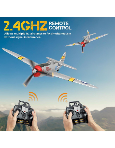 Avión RC CKYSCHN VOLANTEXRC P-47 Thunderbolt 4CH