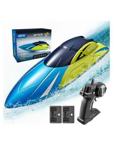Barco RC 4DRC S4 Control Remoto 32 km/h 2 Baterías