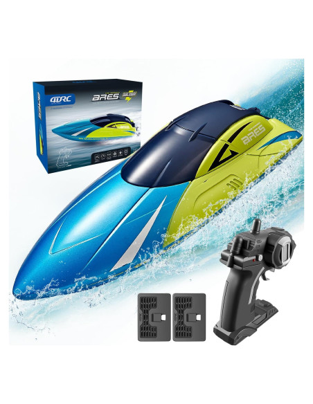 Barco RC 4DRC S4 Control Remoto 32 km/h 2 Baterías