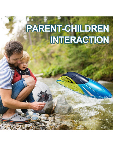 Barco RC 4DRC S4 Control Remoto 32 km/h 2 Baterías