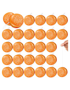 Juguetes Yo Yo Hamburguesa Leitee 24 Piezas Plástico