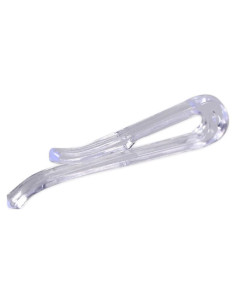 300 Clips de Camisa QPINGH Plástico Transparente 38mm