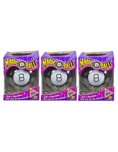 Juego de 3 Bolas Mágicas 8 Mattel - 0.88 kg