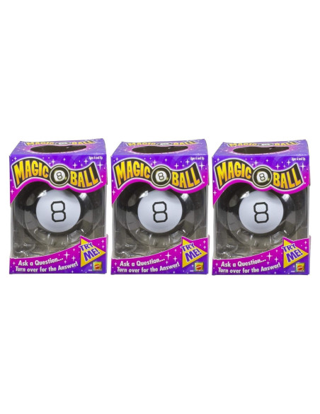 Juego de 3 Bolas Mágicas 8 Mattel - 0.88 kg