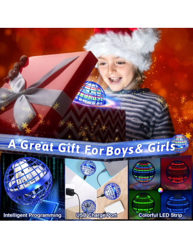 Bola Voladora Semai TSM006-B2 Dron Recargable para Niños