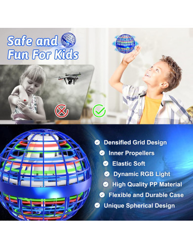 Bola Voladora Semai TSM006-B2 Dron Recargable para Niños