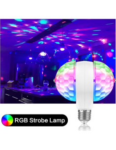 Luz de Disco LED MINO ANT C-50 Multicolor para Fiestas 2