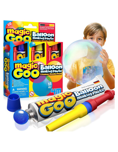Globos de Plástico 4M FSG6305 - Kit de Burbujas Gigantes