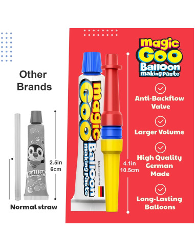 Globos de Plástico 4M FSG6305 - Kit de Burbujas Gigantes