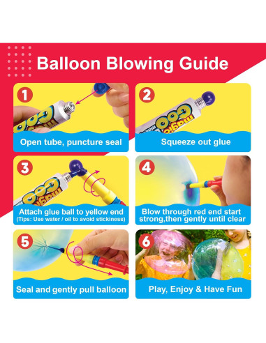Globos de Plástico 4M FSG6305 - Kit de Burbujas Gigantes