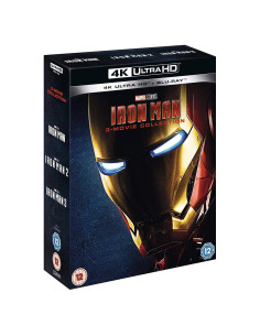 Colección Iron Man 3 Películas 4K UHD + Blu-ray Marvel