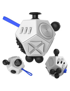 Cubo Fidget YUFENGBY A2 Alivio Estrés 12 Caras Portátil