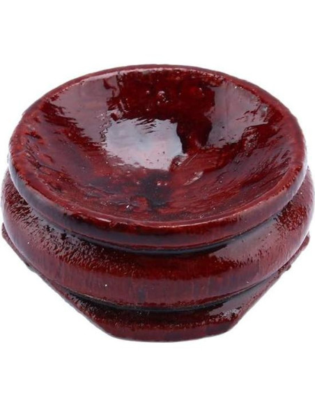 Esfera de Cristal K9 Azul Real Yosoo con Base 40mm