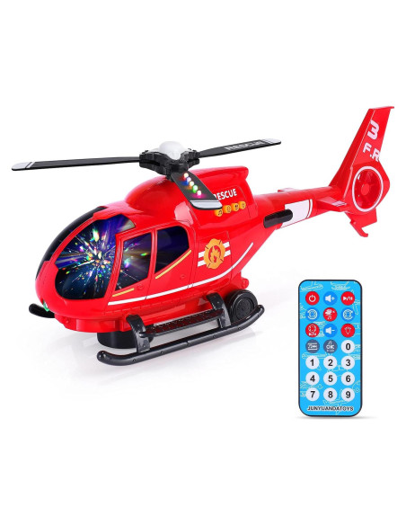 Avión Control Remoto ELEOPTION JYD178A-2 con Luces y Música