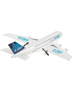 Avión RC Airbus A380 2 Canales 46 cm para Principiantes 2