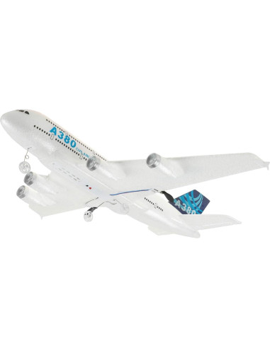 Avión RC Airbus A380 2 Canales 46 cm para Principiantes