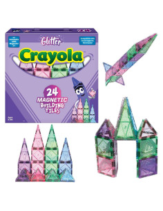 Azulejos Magnéticos Crayola Brillantes 24 Piezas para Niños