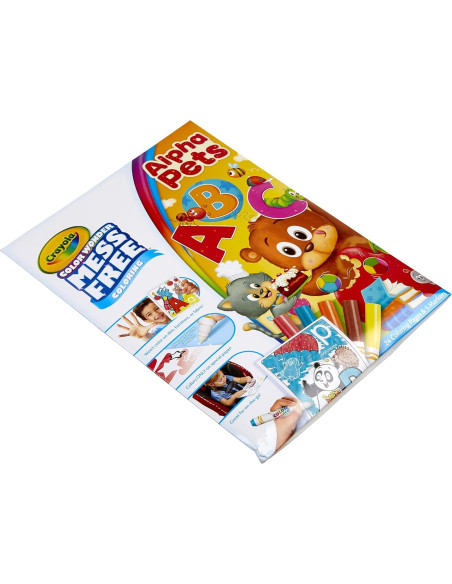Set de Coloreado Crayola Color Wonder Alpha Pets 24 Páginas