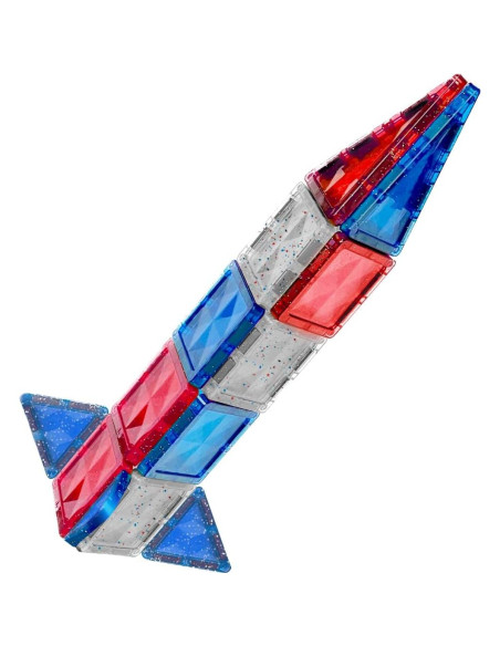 Azulejos Magnéticos Crayola 27 Piezas Rojo, Blanco y Azul