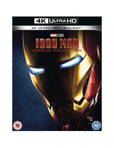 Colección Iron Man 3 Películas 4K UHD + Blu-ray Marvel 2