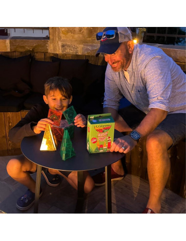 Azulejos Magnéticos Crayola Brillo Navideño, Set 14 Piezas