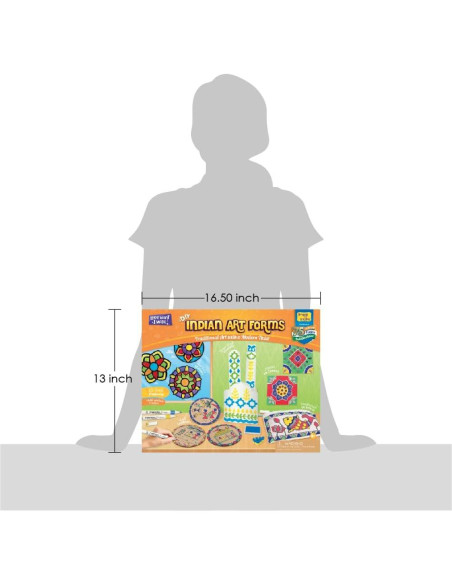 Kit de Manualidades Imagimake - Arte Indio para Niños 8+