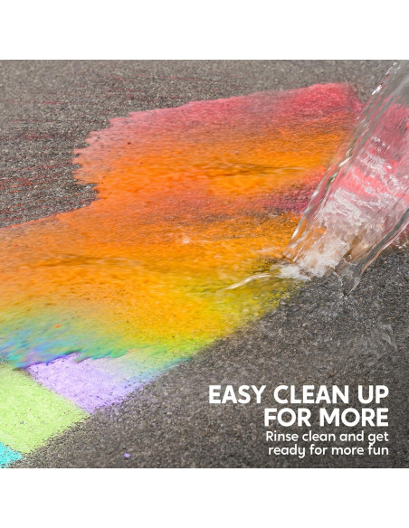 Juego de 16 Tizas Lavables JOYIN Multicolor para Niños