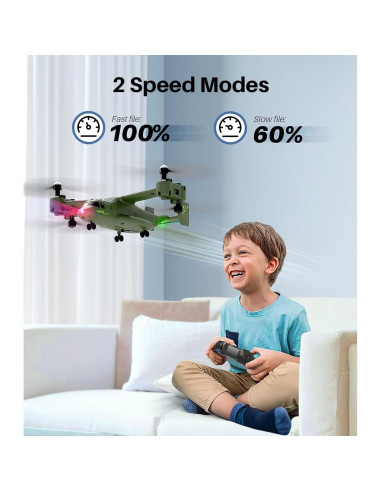 Helicóptero RC Syma X550 Verde 4 Canales Acrobático