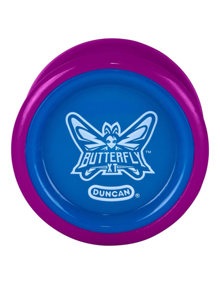 Yo-Yo Duncan Butterfly XT Púrpura con Eje de Rodamiento