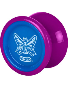 Yo-Yo Duncan Butterfly XT Púrpura con Eje de Rodamiento 2