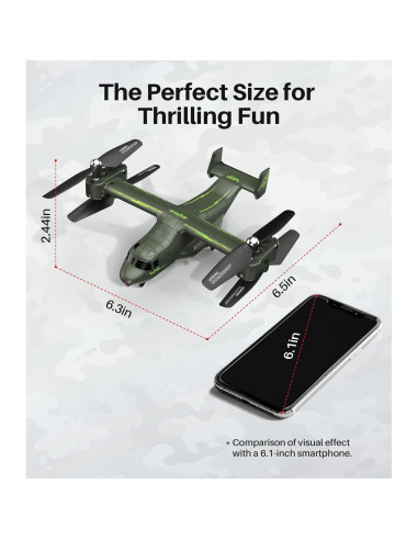 Helicóptero RC Syma X550 Verde 4 Canales Acrobático