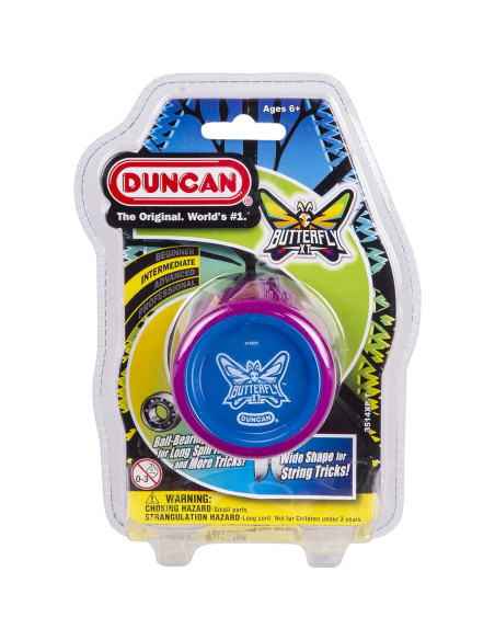 Yo-Yo Duncan Butterfly XT Púrpura con Eje de Rodamiento