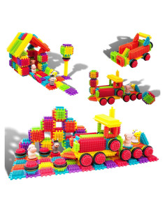 PicassoTiles PTB151 151 Piezas Bloques de Construcción Camión