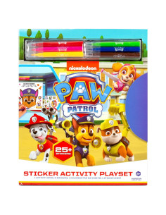 Juego de Actividades Paw Patrol Bluey con Stickers Reutilizables
