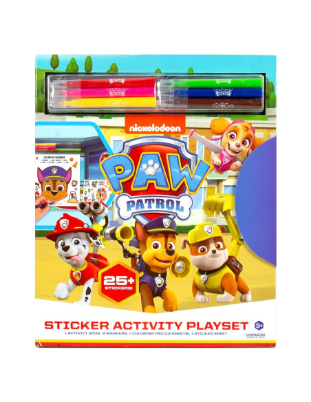 Juego de Actividades Paw Patrol Bluey con Stickers Reutilizables