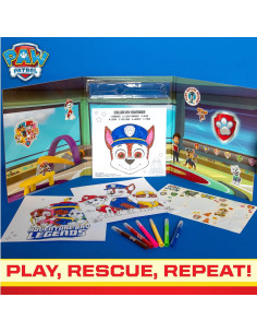 Juego de Actividades Paw Patrol Bluey con Stickers Reutilizables 2